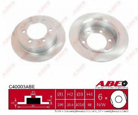 ABE C40003ABE гальмівний диск