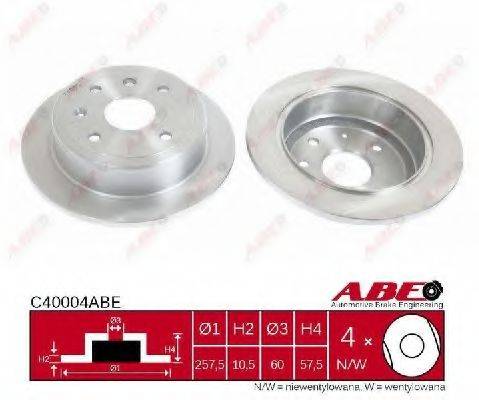 ABE C40004ABE гальмівний диск