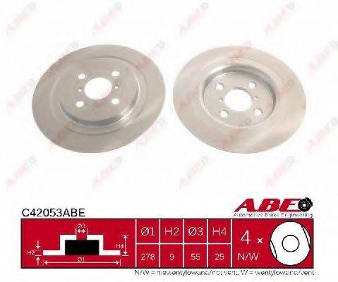 ABE C42053ABE гальмівний диск