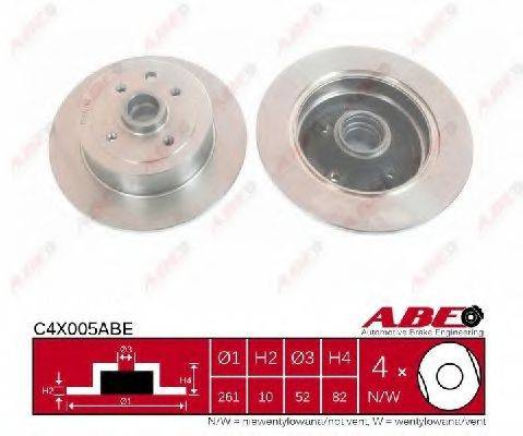 ABE C4X005ABE гальмівний диск