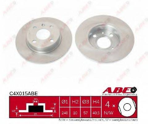 ABE C4X015ABE гальмівний диск