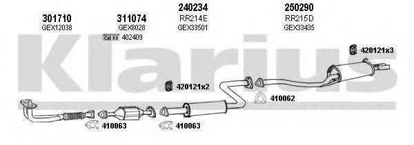 KLARIUS 120066E Система випуску ОГ