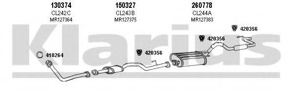 KLARIUS 210178E Система випуску ОГ