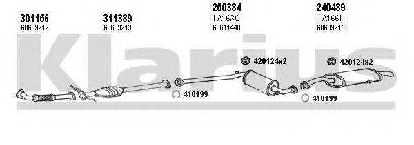 KLARIUS 510098E Система випуску ОГ