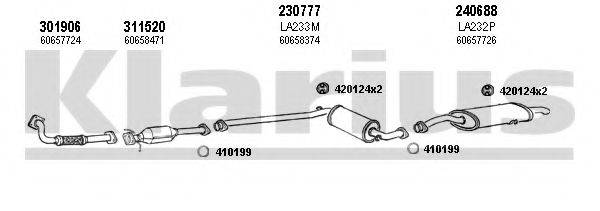 KLARIUS 510228E Система випуску ОГ