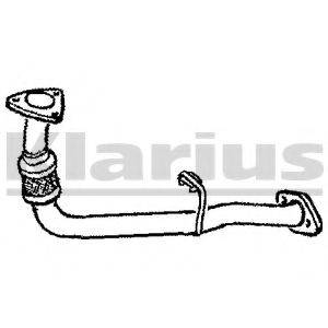 KLARIUS 142707 Труба вихлопного газу