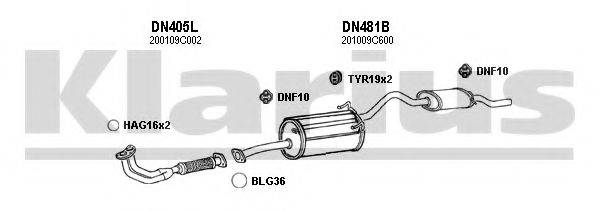 KLARIUS 270499U Система випуску ОГ