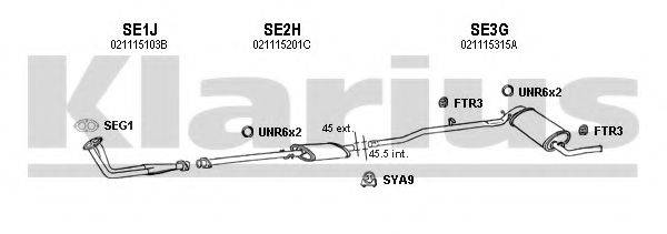 KLARIUS 790001U Система випуску ОГ