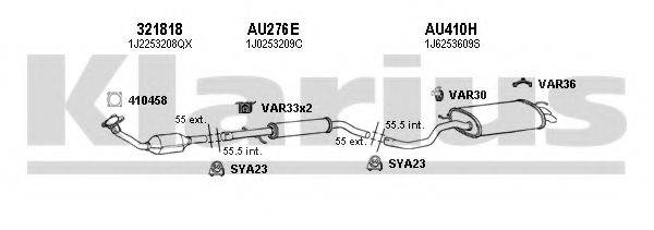 KLARIUS 940610U Система випуску ОГ