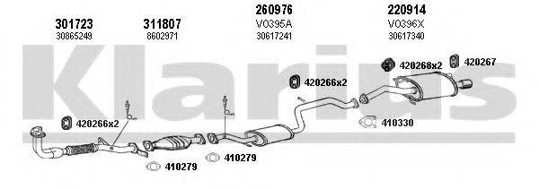 KLARIUS 960345E Система випуску ОГ