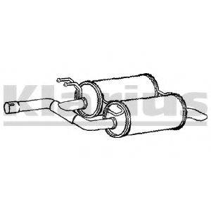 KLARIUS BM385E Глушник вихлопних газів кінцевий