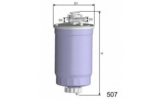 MISFAT M365A Паливний фільтр