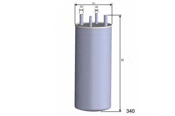 MISFAT M612 Паливний фільтр