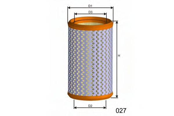 MISFAT R888 Повітряний фільтр