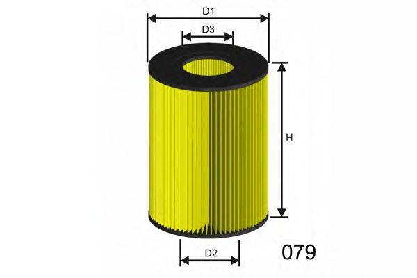 MISFAT R385 Повітряний фільтр