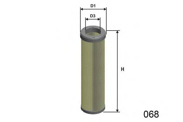 MISFAT R457 Повітряний фільтр