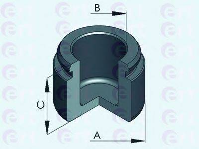 ERT 151281C Поршень, корпус скоби гальма