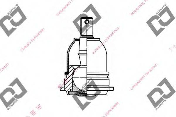 DJ PARTS DB1025 несучий / напрямний шарнір