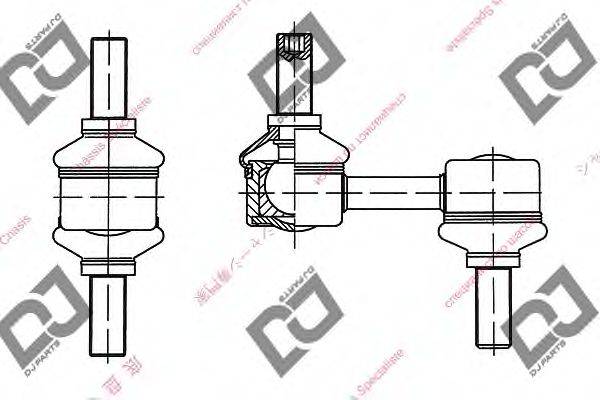 DJ PARTS DL1049 Тяга/стійка, стабілізатор