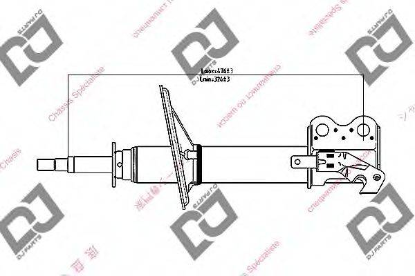 DJ PARTS DS1001GS Амортизатор