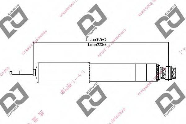 DJ PARTS DS1182GT Амортизатор