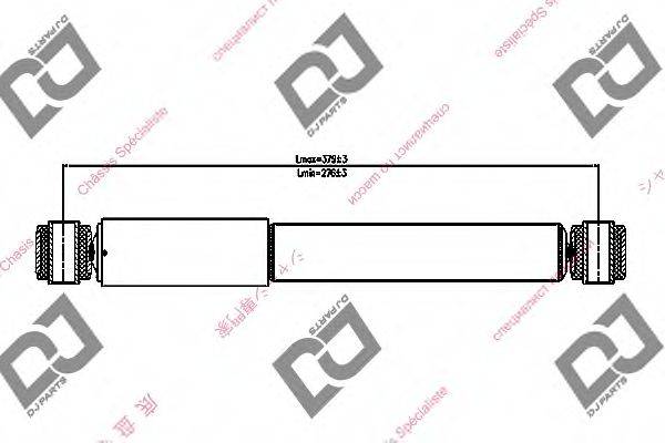 DJ PARTS DS1219GT Амортизатор