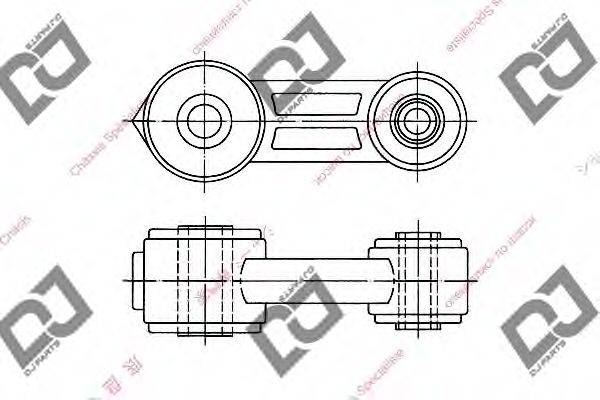 DJ PARTS DL1074 Тяга/стійка, стабілізатор