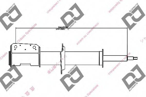 DJ PARTS DS1234HS Амортизатор