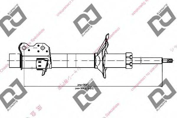 DJ PARTS DS1110GS Амортизатор