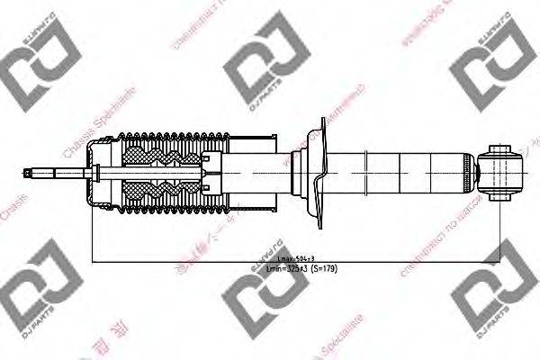 DJ PARTS DS1158HT Амортизатор