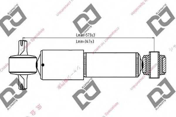 DJ PARTS DS1242GT Амортизатор