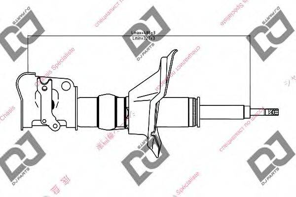 DJ PARTS DS1315GS Амортизатор