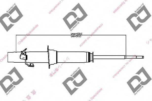 DJ PARTS DS1333GT Амортизатор