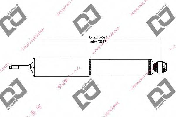 DJ PARTS DS1351GT Амортизатор