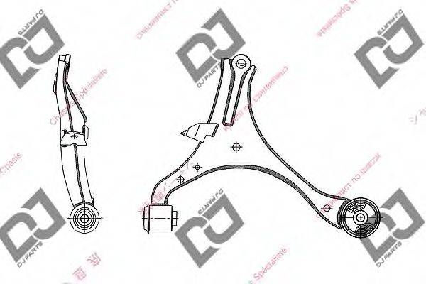 DJ PARTS DA1029 Важіль незалежної підвіски колеса, підвіска колеса