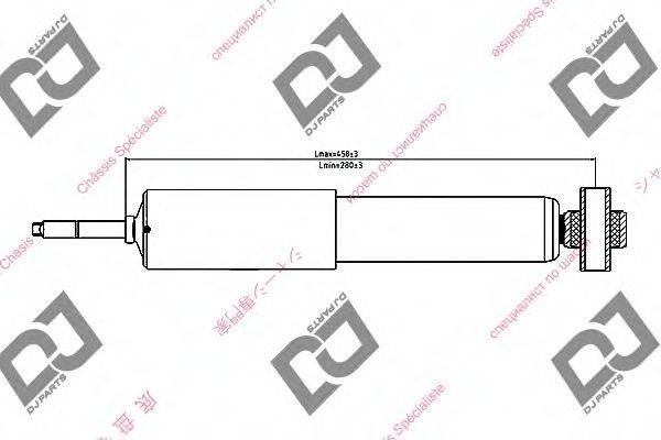 DJ PARTS DS1437GS Амортизатор