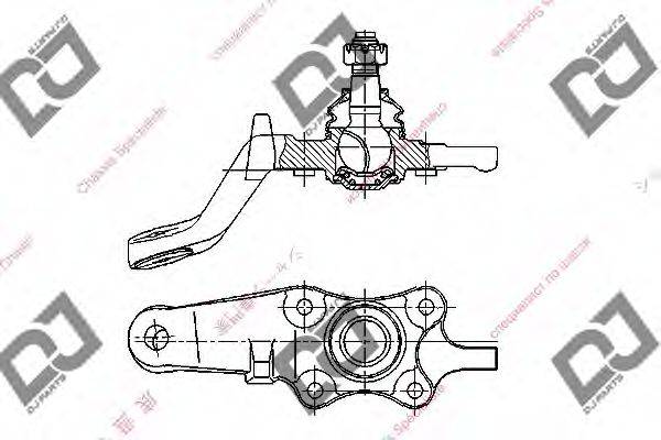 DJ PARTS DB1018 несучий / напрямний шарнір