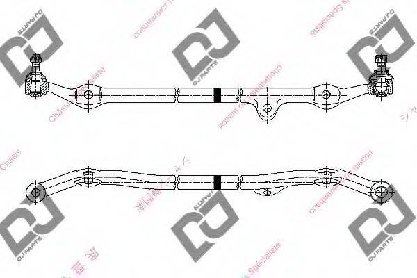 DJ PARTS DC1018 Поздовжня рульова тяга