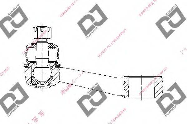 DJ PARTS DP1001 Сошка кермового керування