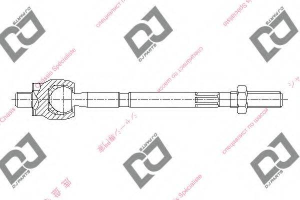 DJ PARTS DR1321 Осьовий шарнір, рульова тяга