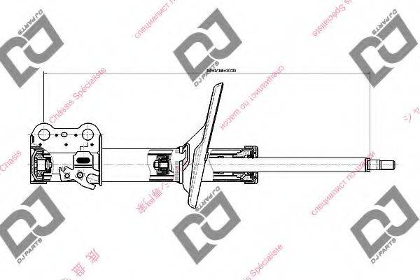 DJ PARTS DS1513GS Амортизатор