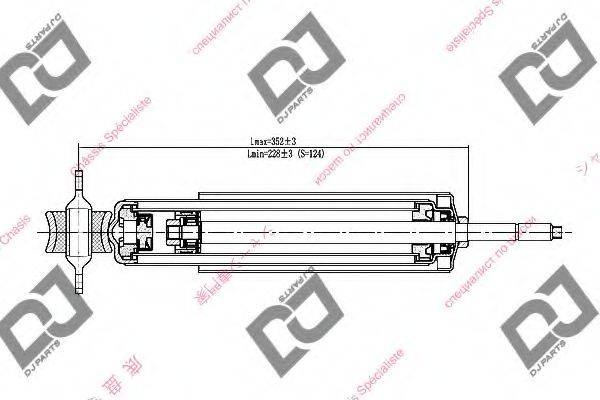 DJ PARTS DS1572HT Амортизатор