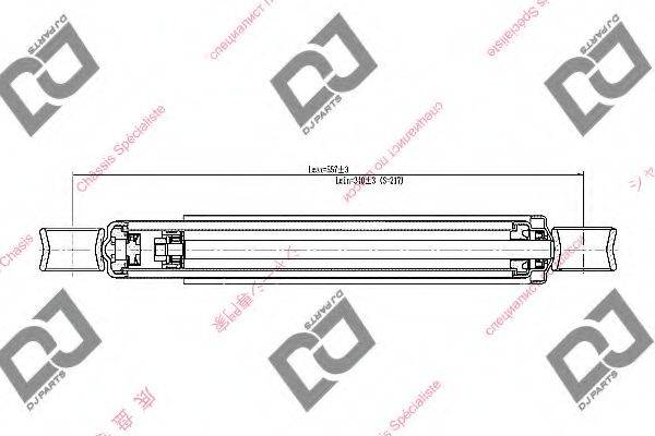 DJ PARTS DS1581HT Амортизатор