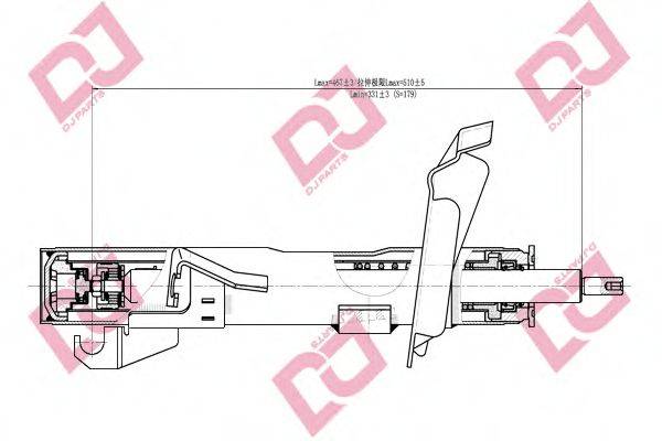 DJ PARTS DS1793GS Амортизатор