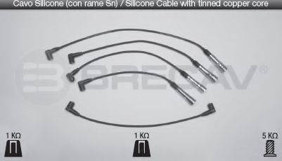 BRECAV 12512 Комплект дротів запалювання