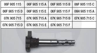 BRECAV 114007 Котушка запалювання