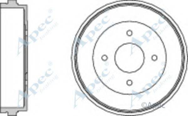 APEC BRAKING DRM9526 Гальмівний барабан