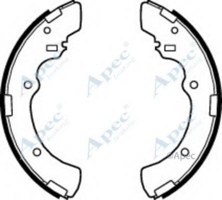 APEC BRAKING SHU464 Гальмівні колодки