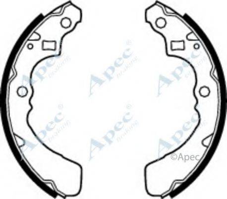 APEC BRAKING SHU472 Гальмівні колодки