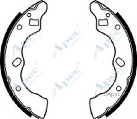 APEC BRAKING SHU513 Гальмівні колодки
